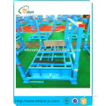 factory direct sale 58 inches warehouse steel powder-coated glass rack for logistics turnover
